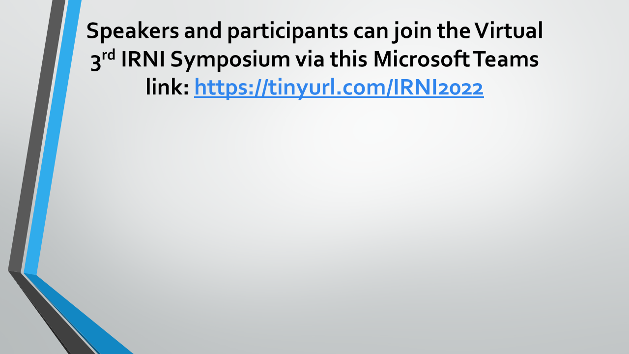 Link to 3rd Virtual IRNI Symposium 2022